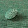 Bouton recouvert - Tissu de décoration extérieure Agora Panama - vert foncé,  thumbnail number 2