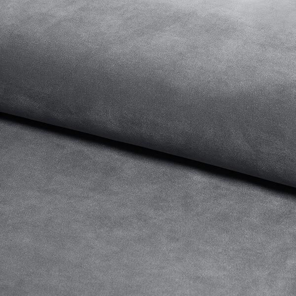 Tissu de revêtement Velours – gris schiste,  image number 1