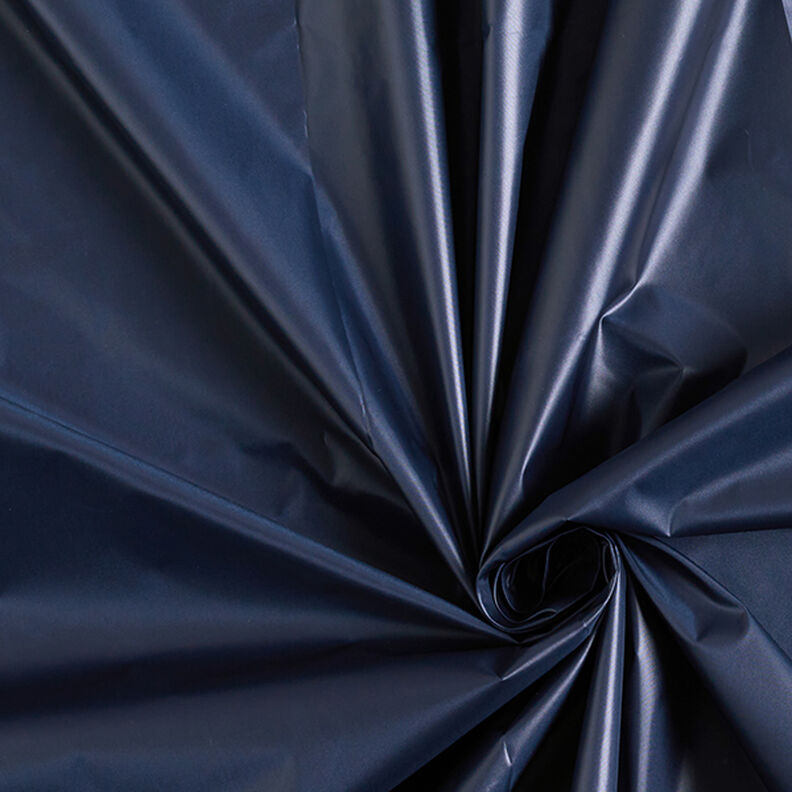 Tissu pour veste hydrofuge ultra léger – bleu marine,  image number 1