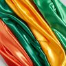 Satin polyester – vert,  thumbnail number 5