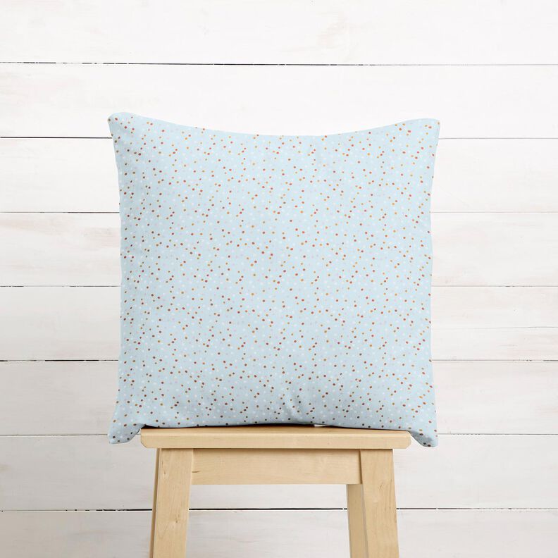 Tissu en coton Cretonne Petits points – bleu clair, image number 8