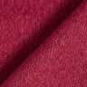 Maille pour manteau pelucheuse unie – rouge foncé,  thumbnail number 3