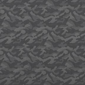 Tissu de doublure Jacquard Camouflage – gris foncé, 