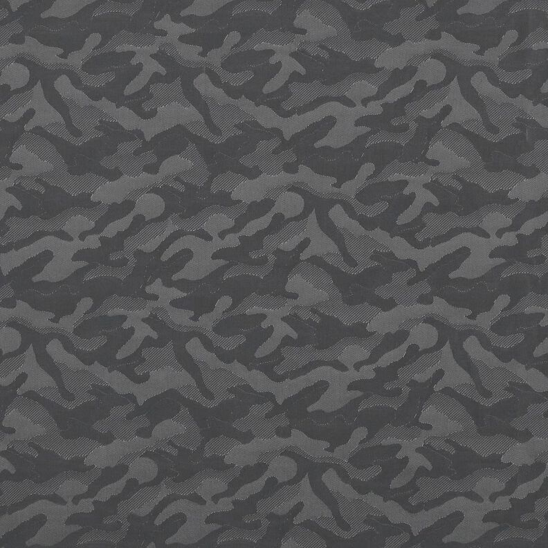 Tissu de doublure Jacquard Camouflage – gris foncé,  image number 1