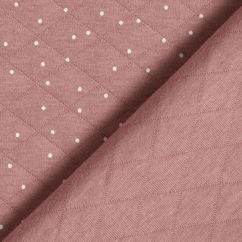Double face Pois – vieux rose foncé, image number 4
