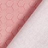 Tissu en coton Cretonne Alvéoles graphiques – terre cuite,  thumbnail number 4