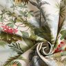 Tissu de décoration Semi-panama Jungle exotique – nature/pin foncé,  thumbnail number 3