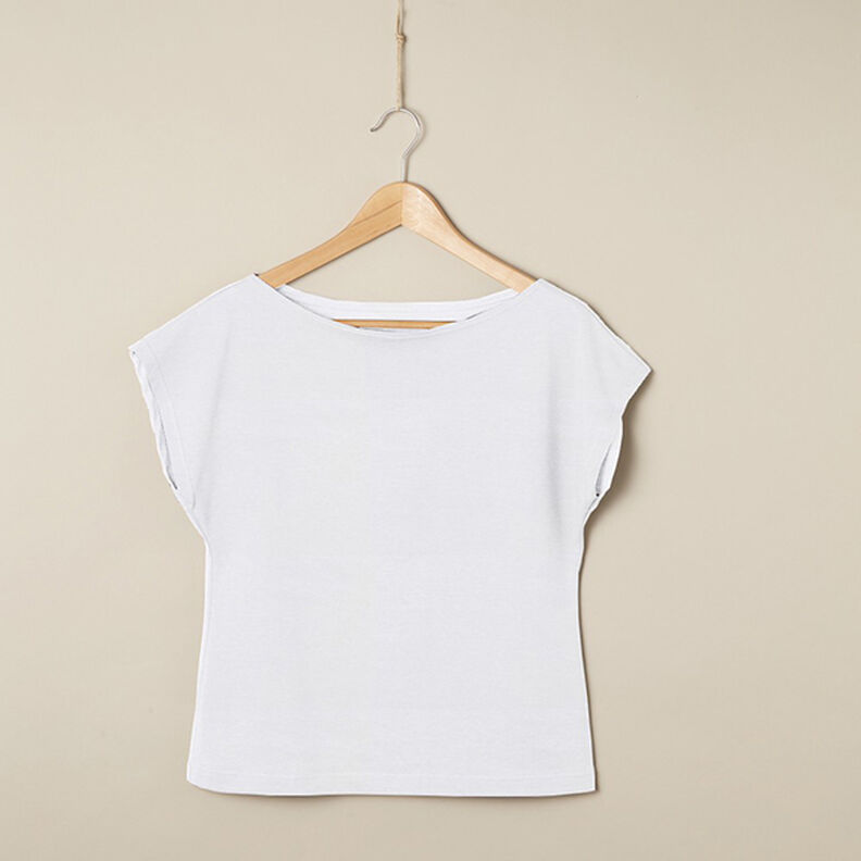 PUL Jersey coton uni – blanc,  image number 5