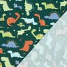 Sweat d’été Dinosaures | Poppy Fabrics – sapin bleu/vert clair,  thumbnail number 4