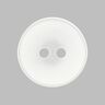 Bouton plastique Uni - blanc,  thumbnail number 1