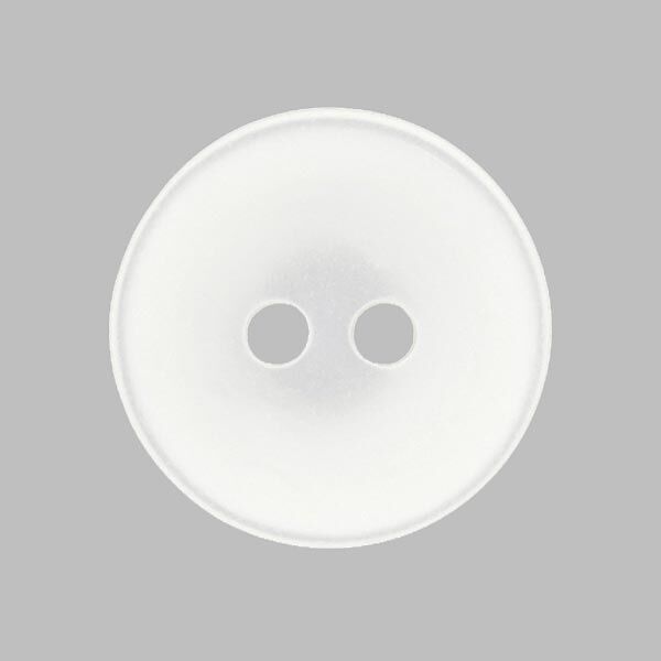 Bouton plastique Uni - blanc,  image number 1