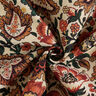 Tissu de décoration Gobelin Motif floral rétro – beige clair/cuivre,  thumbnail number 4