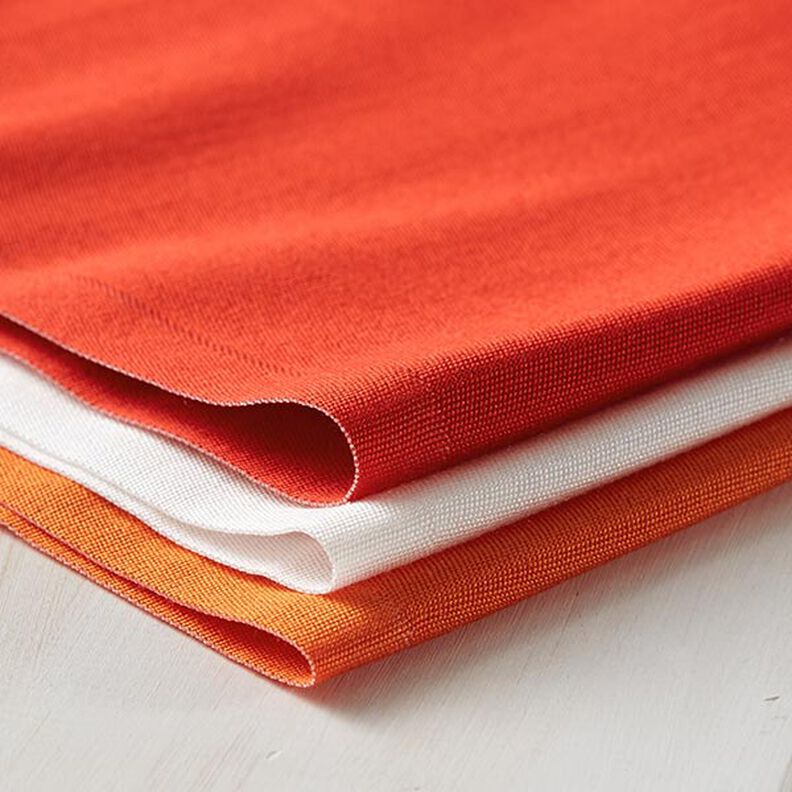 Extérieur Tissu pour chaise longue Uni 44 cm – orange,  image number 3