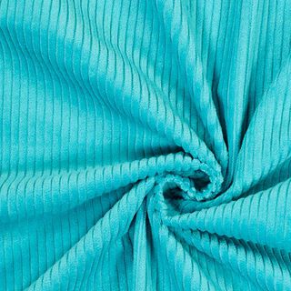 Velours à grosses côtes camaïeu – turquoise, 