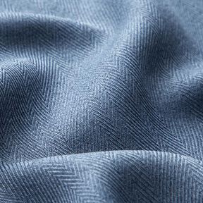 Tissu occultant Chevrons – bleu jean, 