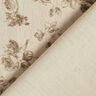 Tissu en coton  roses anciennes – taupe clair/dune,  thumbnail number 4
