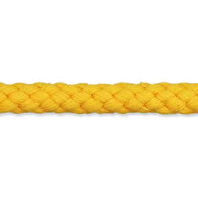 Cordon en coton [Ø 7 mm] – jaune soleil, 