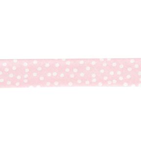 Biais points éparpillés [20 mm] – rose, 