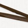Satin Galon passepoil [10 mm] – marron foncé,  thumbnail number 1