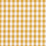 Tissu en coton Vichy à carreaux 1 cm – moutarde/blanc,  thumbnail number 1