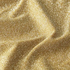 Jersey scintillement Lametta Glamour – moutarde, 