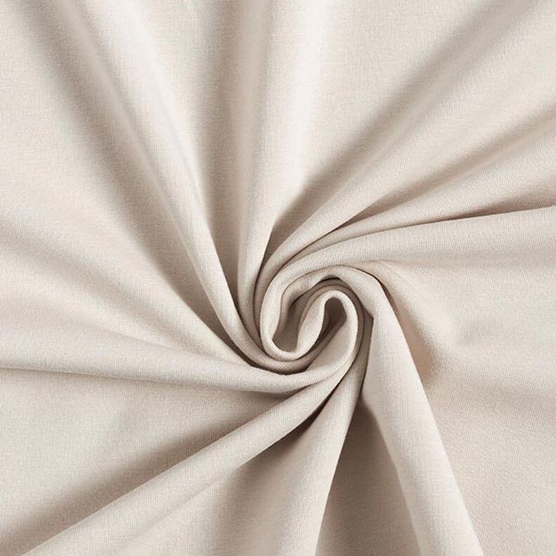 Molleton coton léger uni – nature,  image number 1