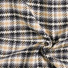 Tissu pour manteau Carreaux classiques – écru/anthracite,  thumbnail number 3
