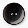 Bouton 2 trous brillant [Ø 25 mm] – noir,  thumbnail number 1