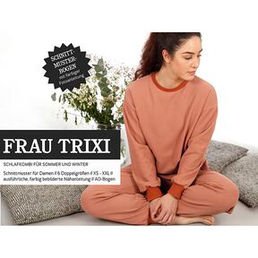 Pyjama été-hiver FRAU TRIXI | Patron prêt à découper | XS-XXL, 