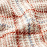 Tissu pour manteau Carreaux & pied-de-poule – blanc/vieux rose,  thumbnail number 2