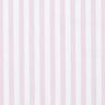Tissu de décoration Semi-panama rayures verticales – rosé/blanc,  thumbnail number 1