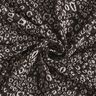 Jacquard tricoté motif léopard abstrait – noir/gris brume,  thumbnail number 3