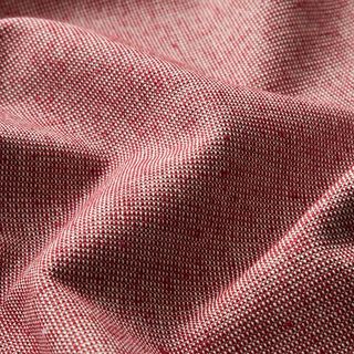 Tissu de décoration structure nervurée recyclé – rouge bordeaux, 