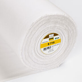 B 710 Entoilage tissé en tissu écologique | Vlieseline – blanc, 