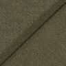 Tissu de Ramie–Mix stonewashed, qualité lourde – olive foncé,  thumbnail number 3