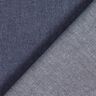 Chambray coton aspect jean – bleu nuit,  thumbnail number 3