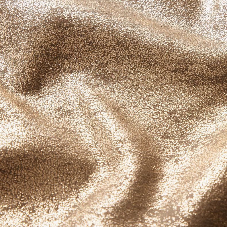 Velours stretch métallisé – bronze,  image number 3