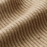 Velours côtelé large prélavé Uni – beige,  thumbnail number 2
