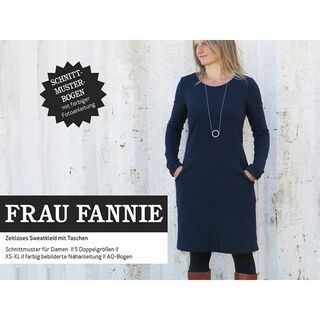 FRAU FANNIE - Robe molletonnée polyvalente, Studio Schnittreif  | XS -  XL, 