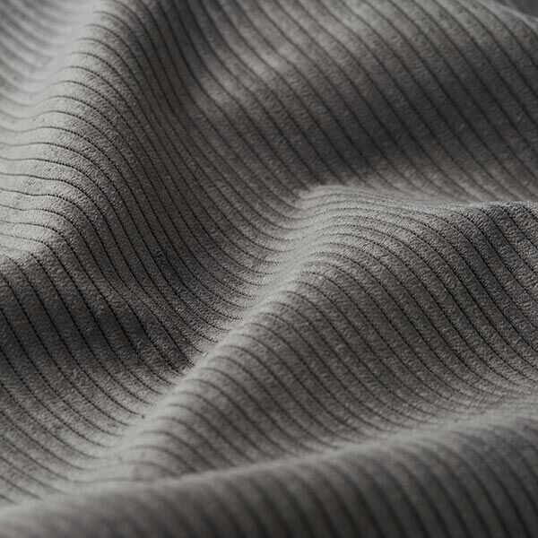 Tissu de revêtement aspect côtelé Fjord – gris,  image number 2