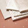 Popeline coton Branches de feuilles – blanc/anémone,  thumbnail number 5