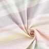Tissu de décoration Semi-panama Mélange de rayures multicolores recyclé – lilas pastel,  thumbnail number 3