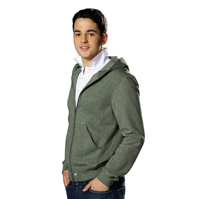 Sweatshirt gratté Premium – pin foncé,  image number 4