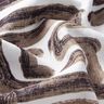 Coton et viscose mélangé Lignes sinueuses – blanc,  thumbnail number 2
