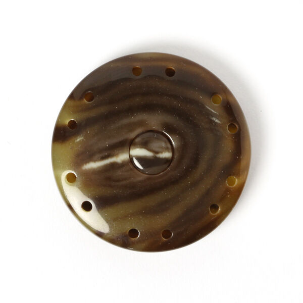 Bouton-pression, brun, image number 1