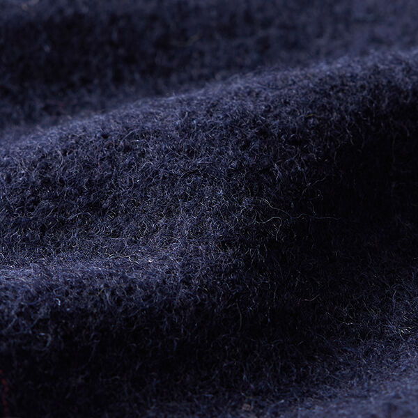 Loden de laine foulé – bleu nuit, image number 2