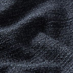 Tissu de revêtement Chenille brute – anthracite | Reste 90cm, 