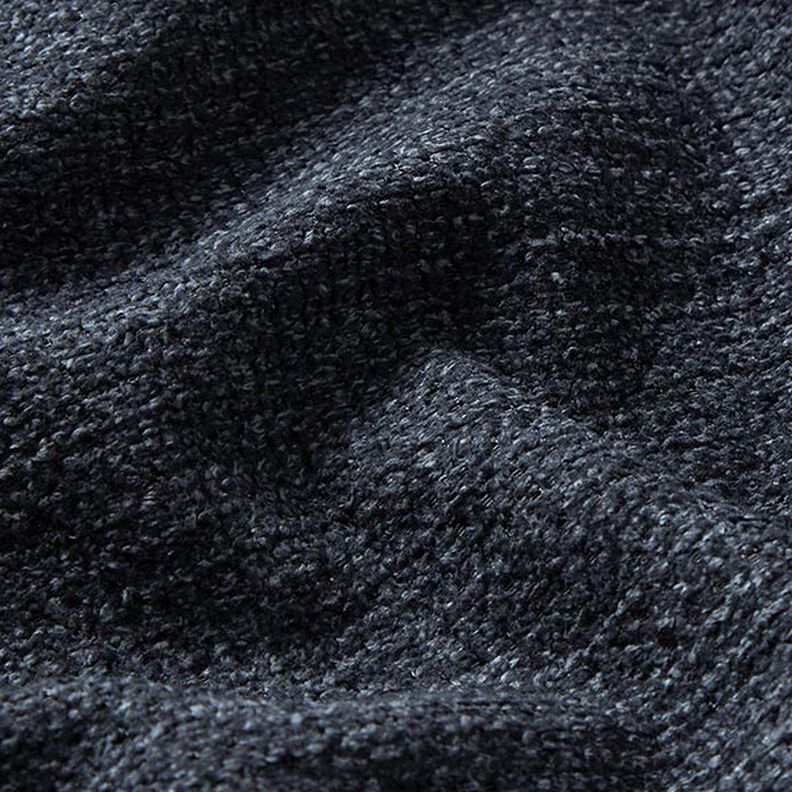 Tissu de revêtement Chenille brute – anthracite,  image number 2
