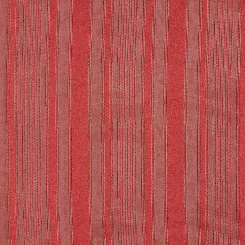 Chiffon Rayures satin avec Paillettes – carmin,  image number 1