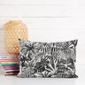 Tissu de décoration Semi-panama Jungle – nature/noir,  thumbnail number 8